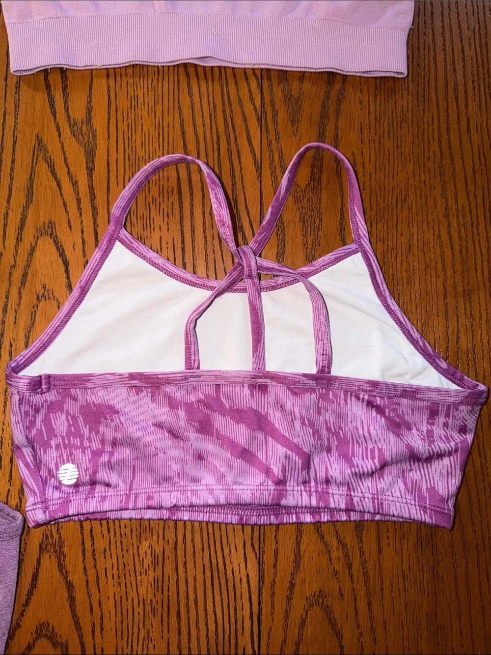 Girl’s Seamless & Printed Sports Bralette Trio